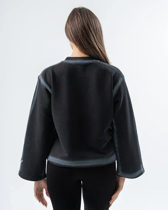 Stone Wash Sweatshirt Women - Bfeerce - Babazzaro
