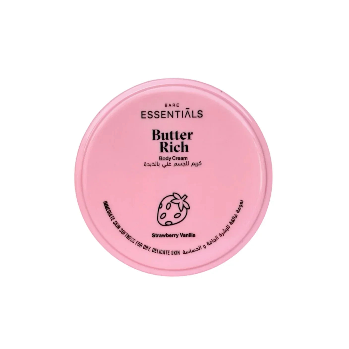 Butter Rich Body Cream - Strawberry Vanilla 125ML - Essentials - Babazzaro