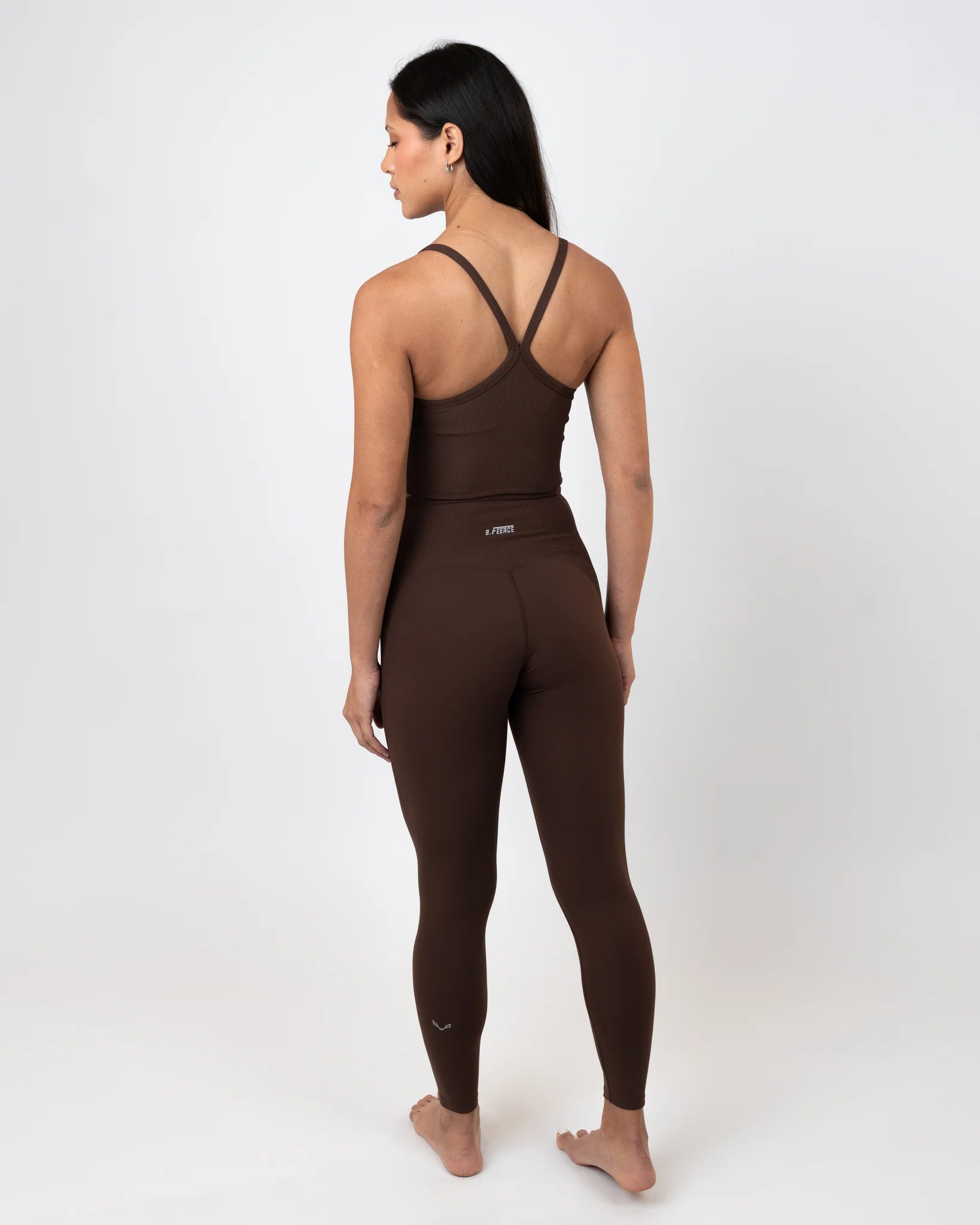 Ribbed Performance Set – Chocolate Brown - Bfeerce 2