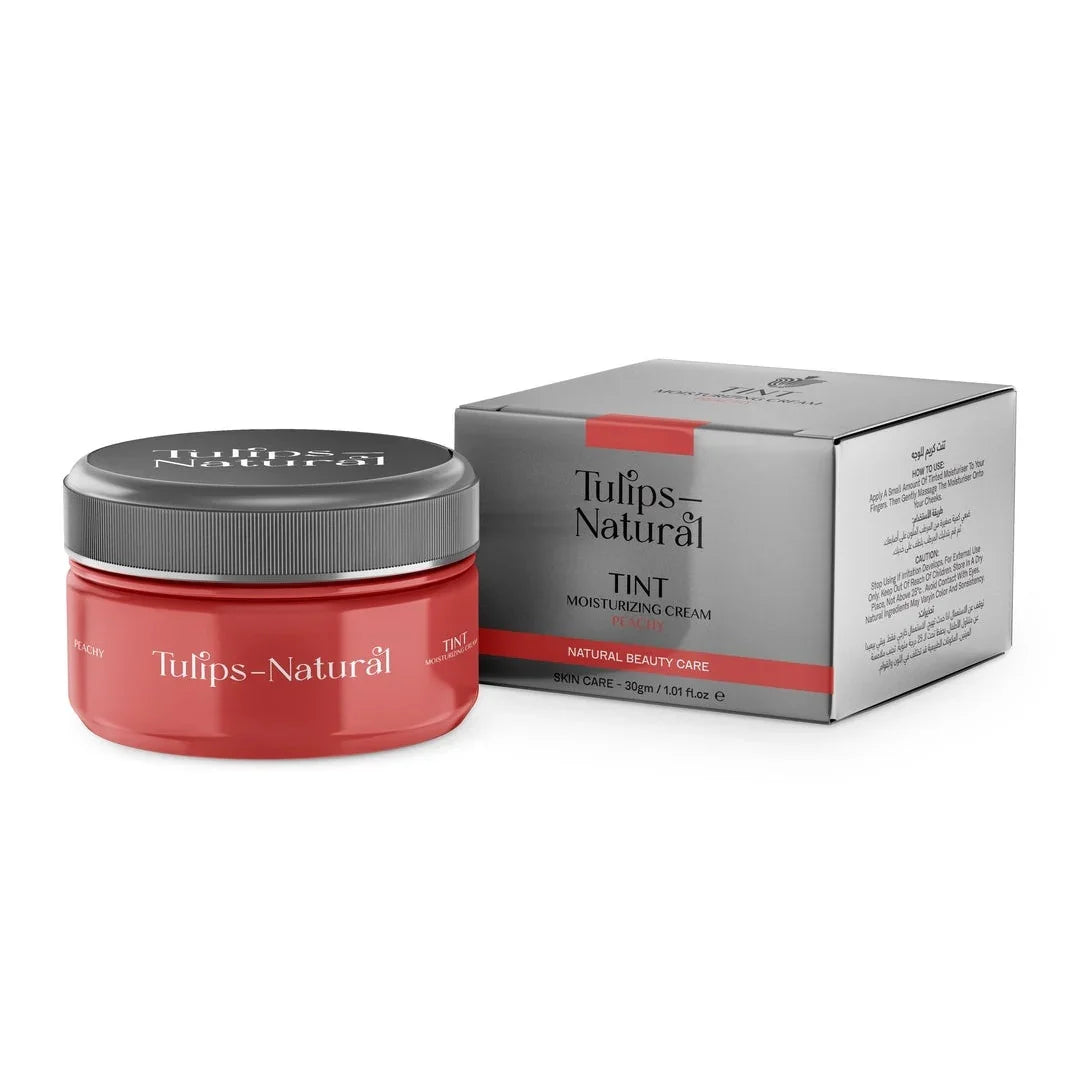 Tulips Natural Beauty Care - Peachy Tint Moisturizing Cream 1