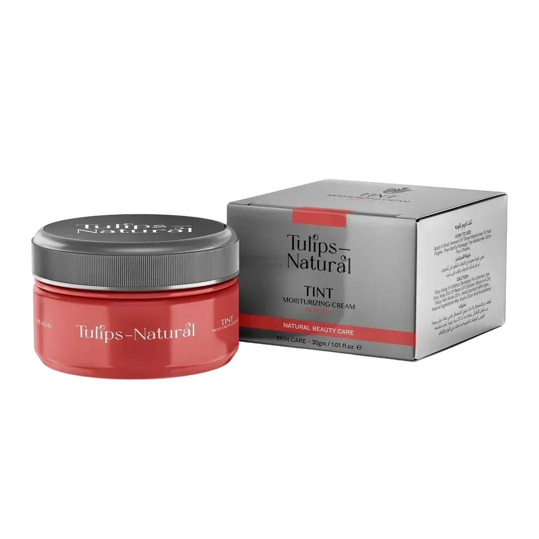 Peachy Tint Moisturizing Cream - Tulips Natural Beauty Care