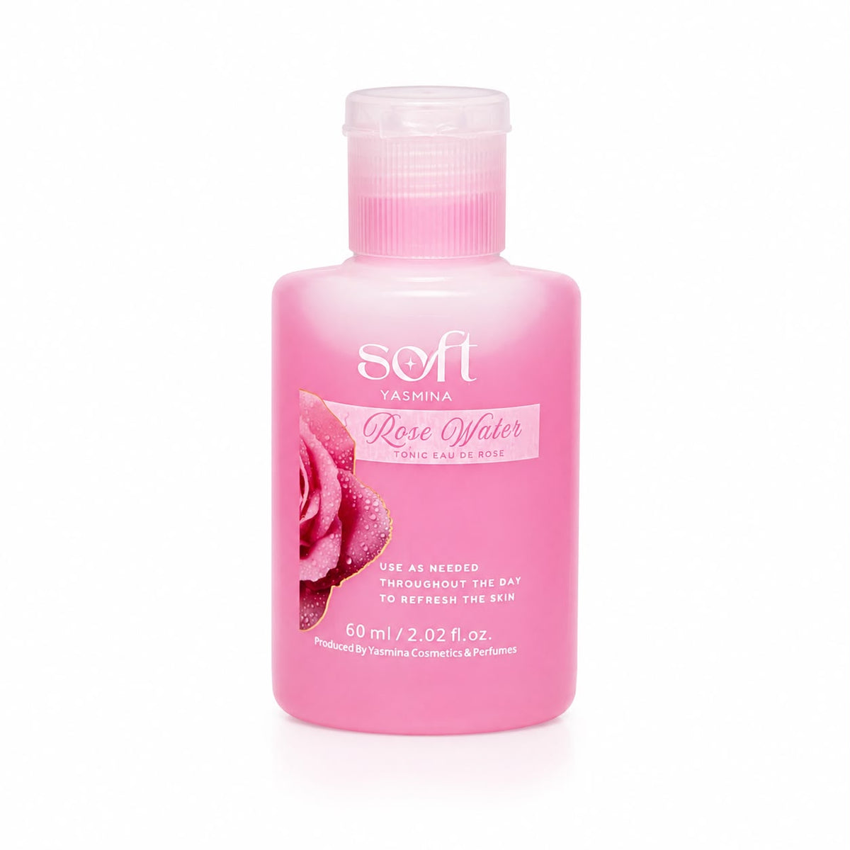 YASMINA Soft Tonice Eau De Rose 60 ML - Yasmina