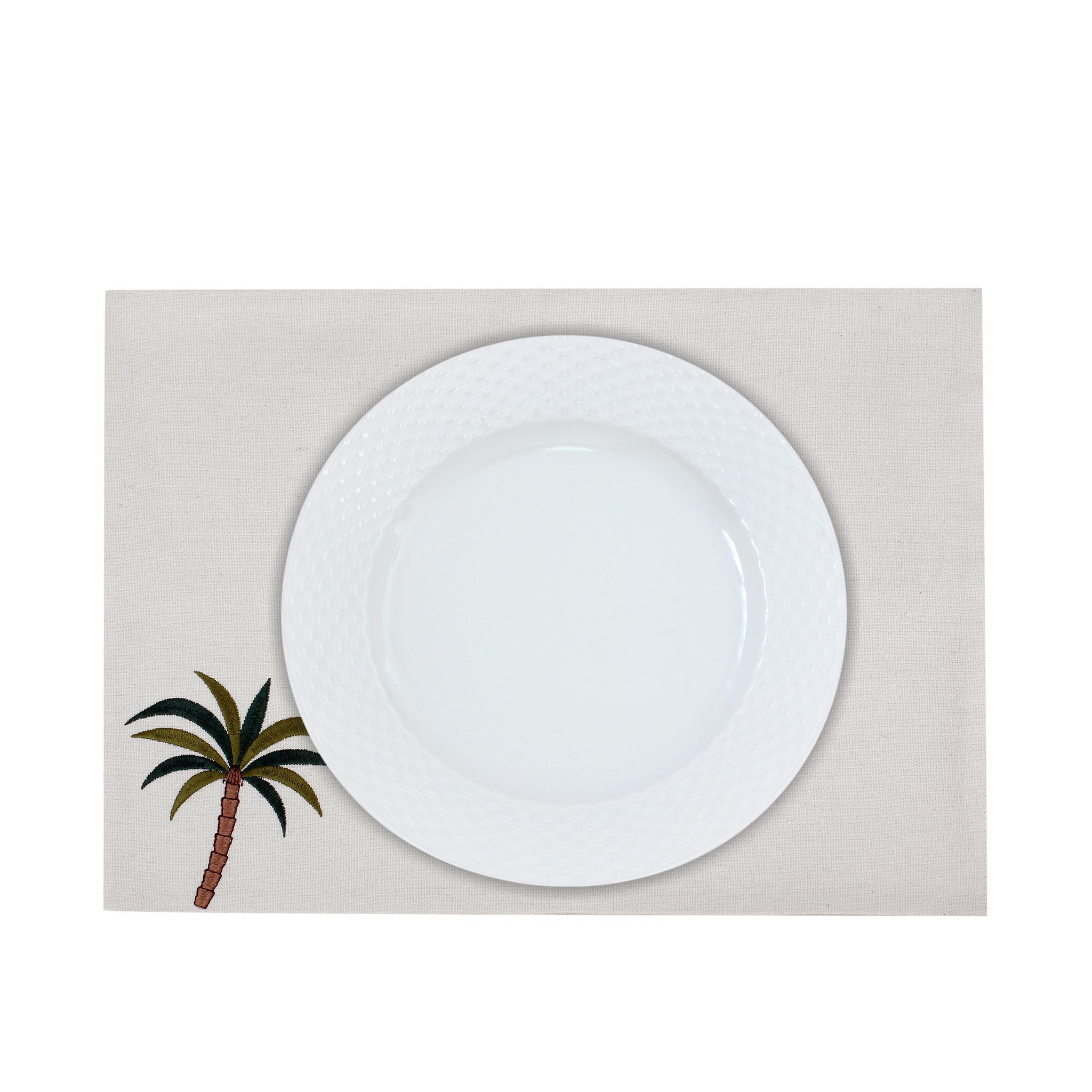 Tropical Palm Placemats Set - Ticas