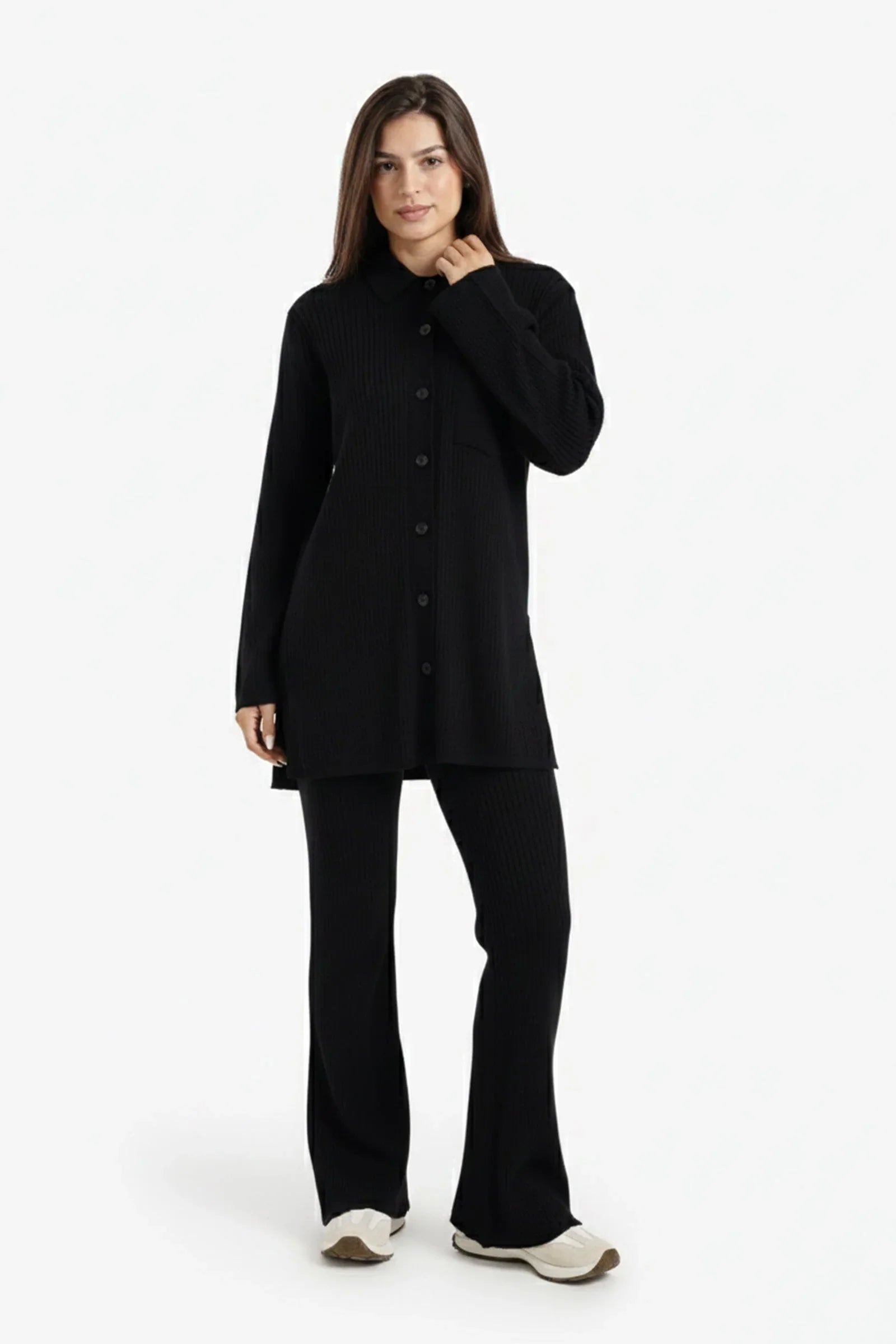 Carina - Long Striped Cardigan 5