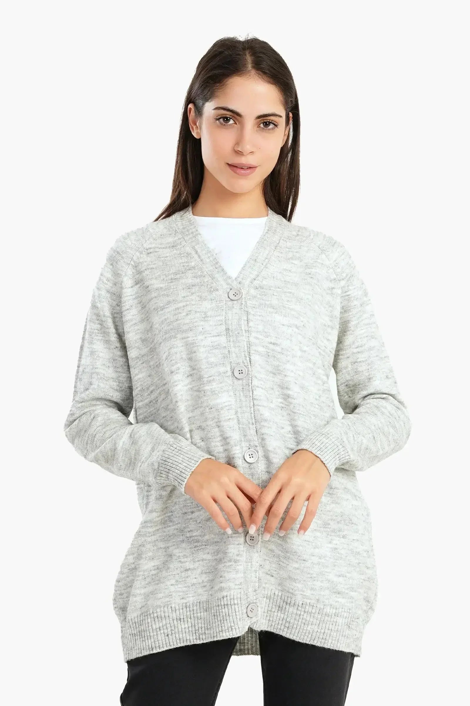 Carina - Cardigan with Button Closure 3