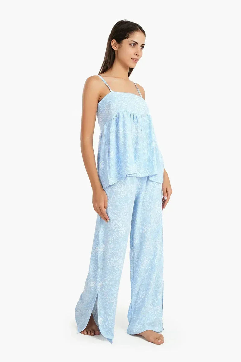 Light Blue Comfy Pyjama Set - Carina 4