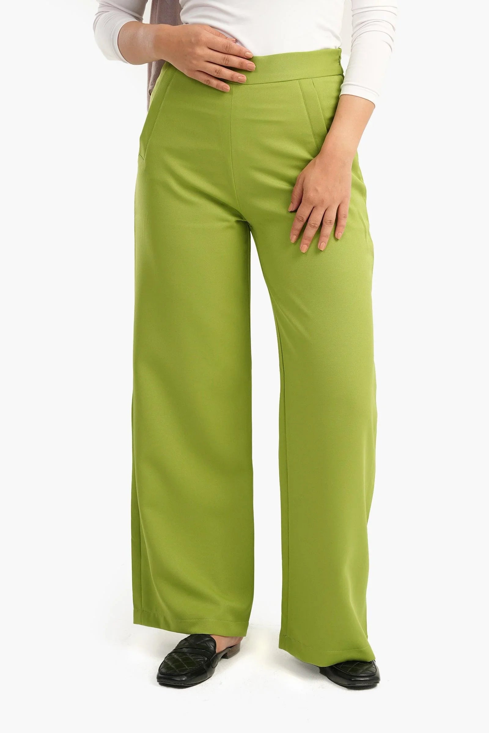 Clue - Pants with Side Zipper 1
