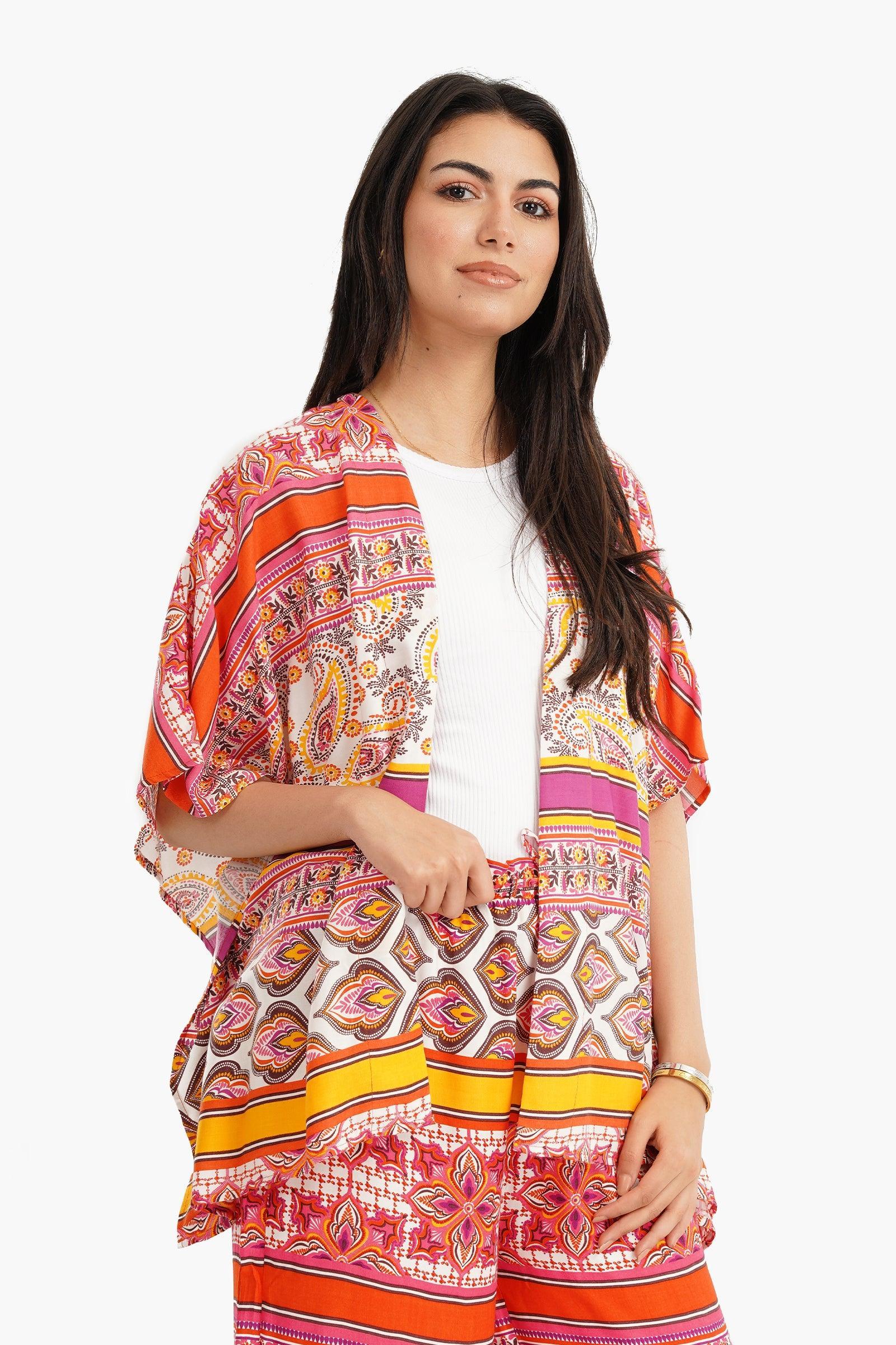 Clue - Batwing 3/4 Sleeves Kimono 1