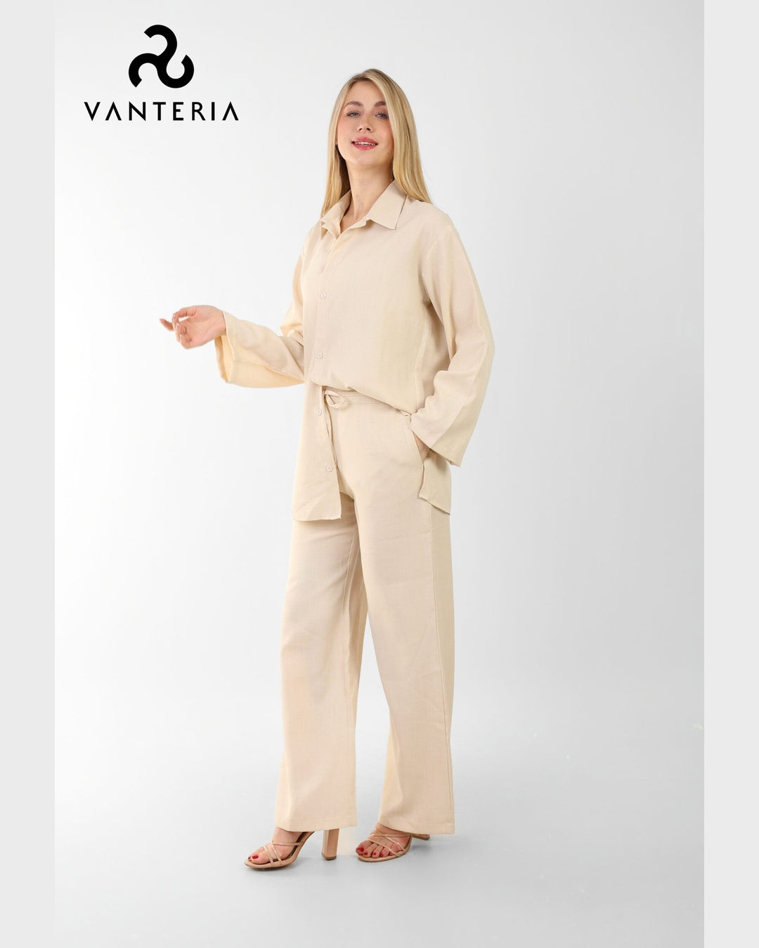 Vanteria - Premium Women's Linen Set 7