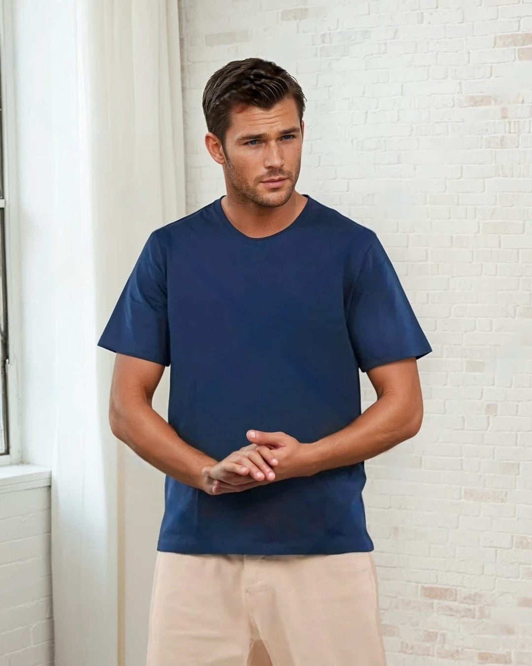 Vanteria - Basic Men's V-neck T-Shirt 3