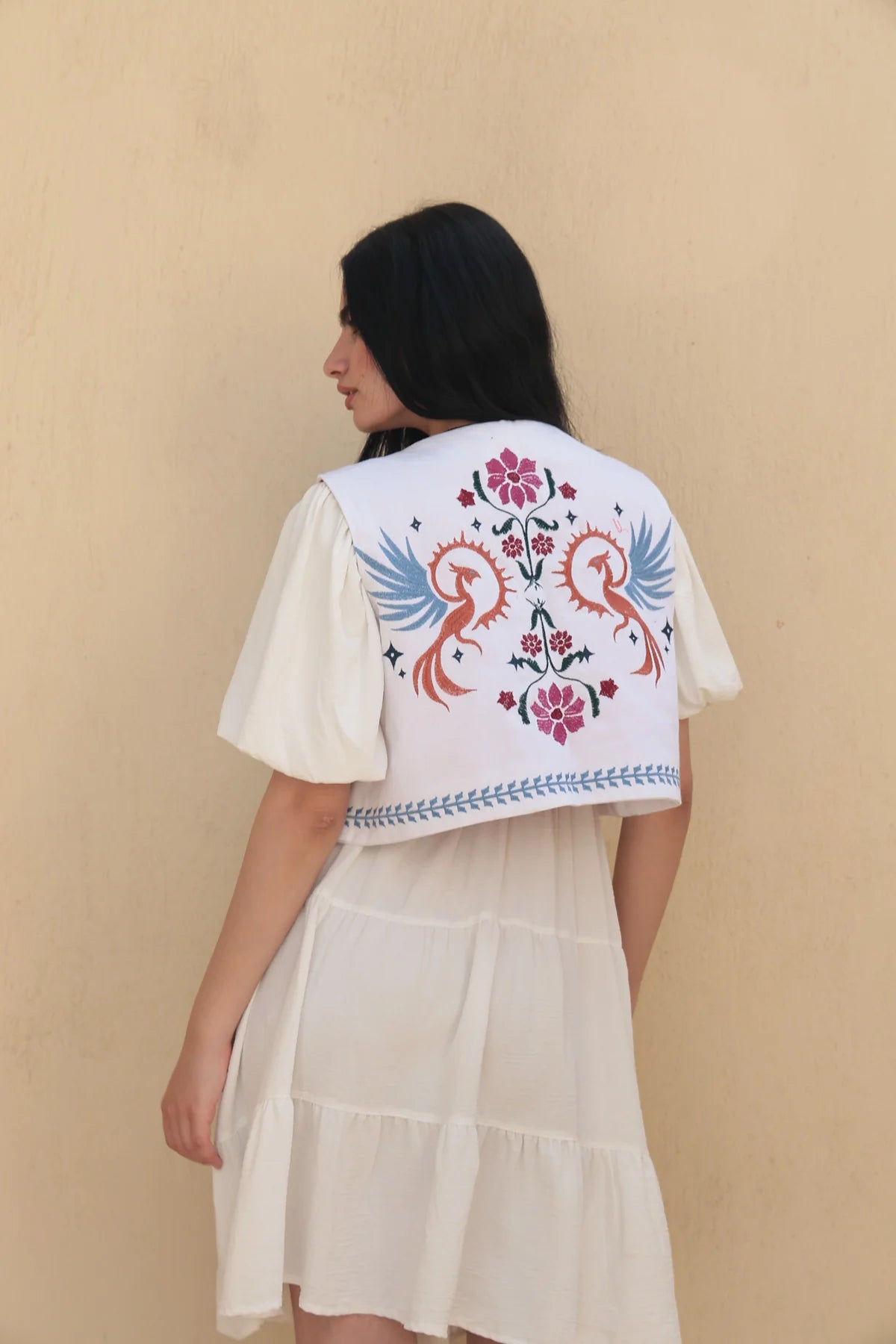 Ashes in the Mirror Gabardine Vest - Callista
