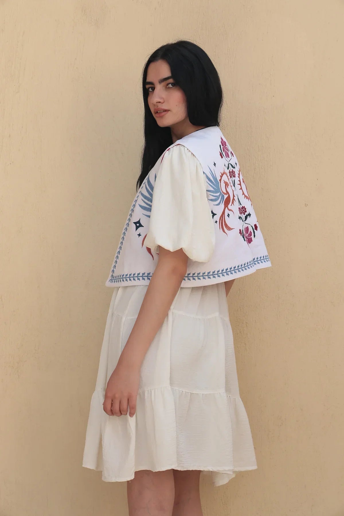 Ashes in the Mirror Gabardine Vest - Callista 4
