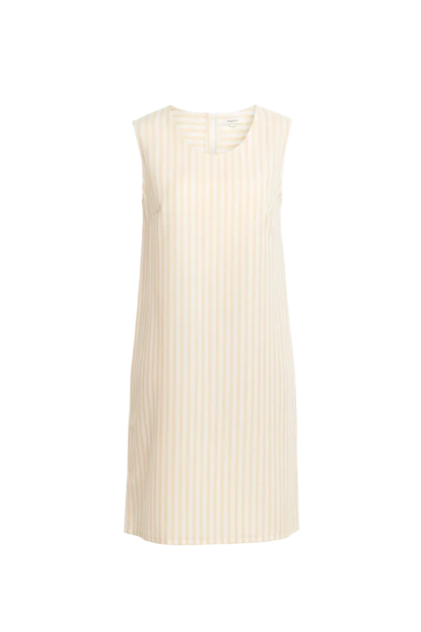 Casual Striped Short Dress - Viva