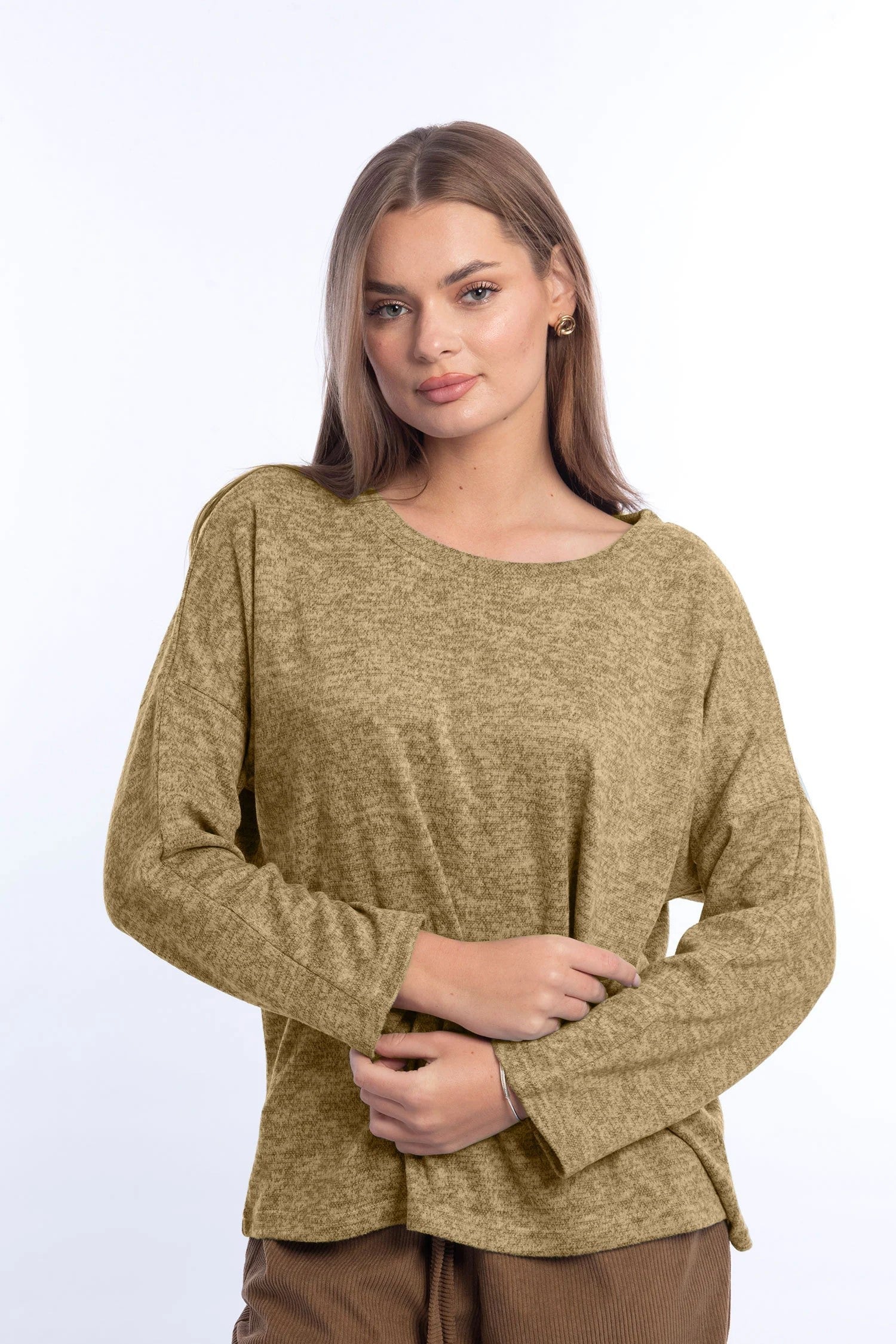 Viva - Wool Casual Basic T-Shirt 10