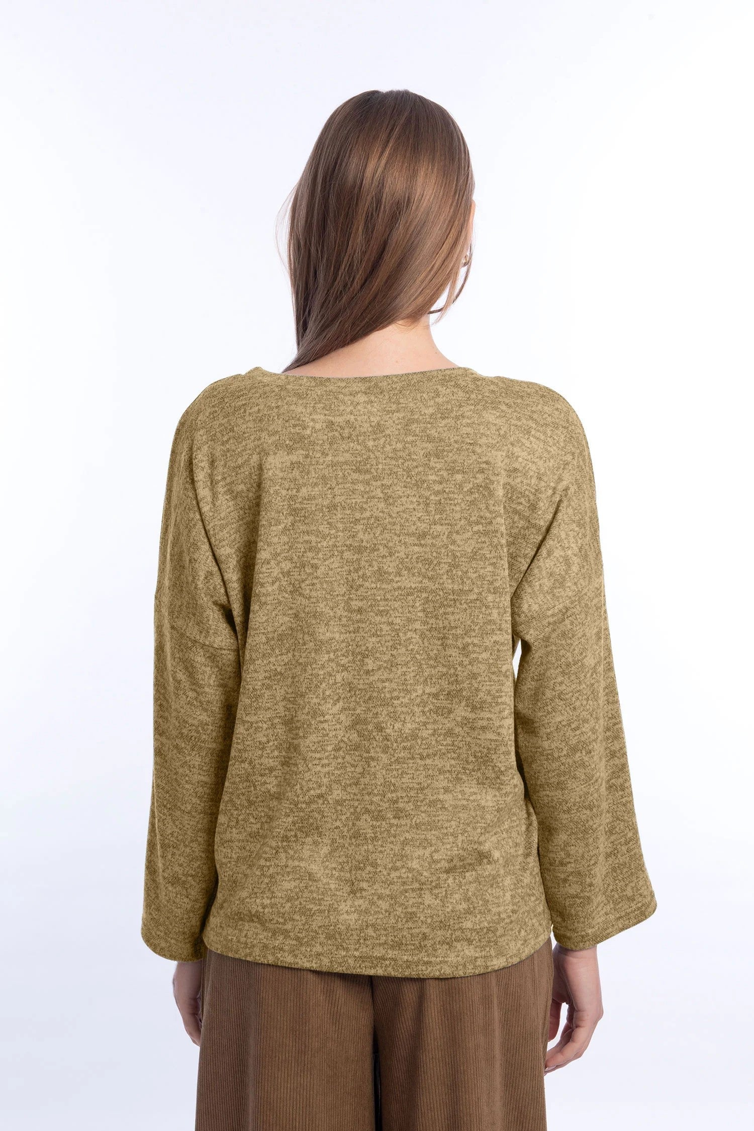 Viva - Wool Casual Basic T-Shirt 11