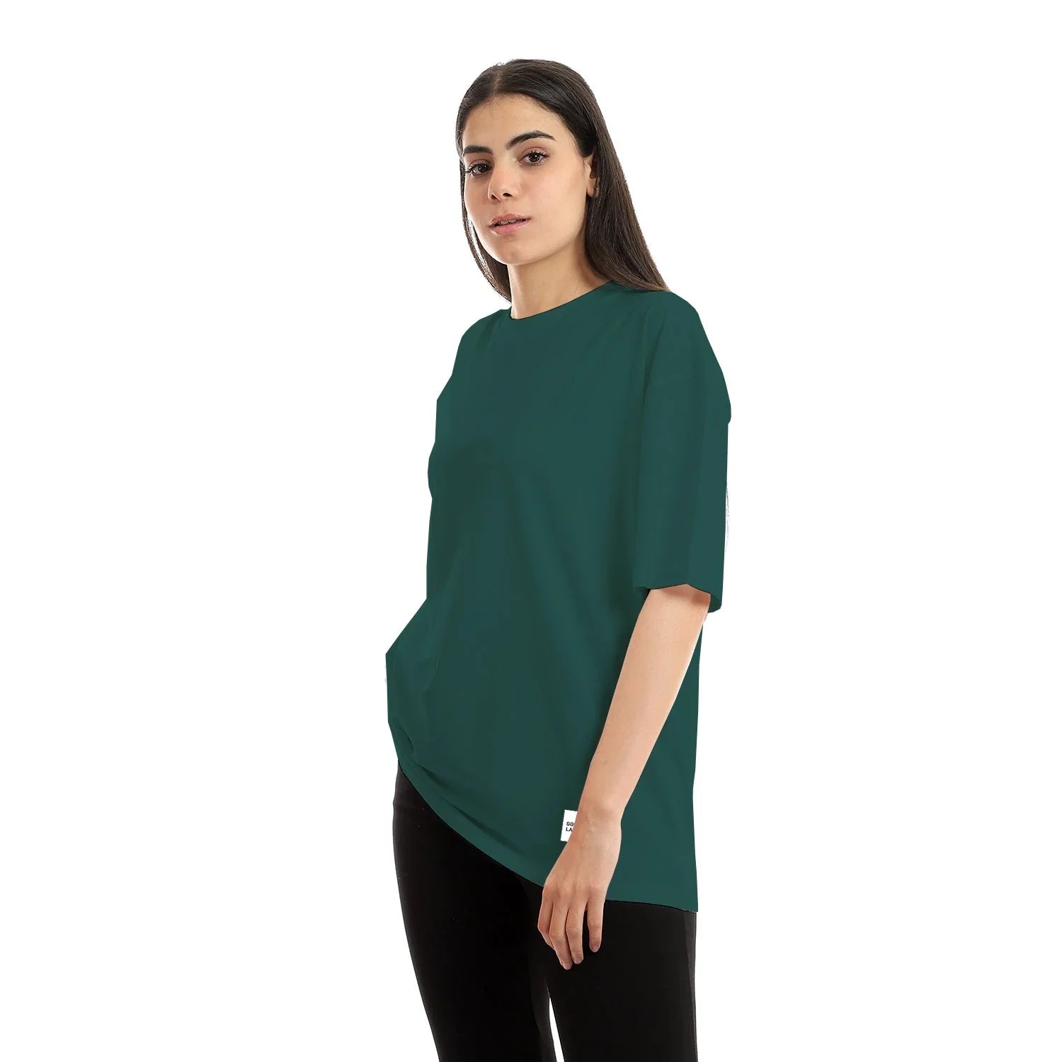 NAS Trends - Uno Unisex Oversized SS T-Shirt - Petrol 3