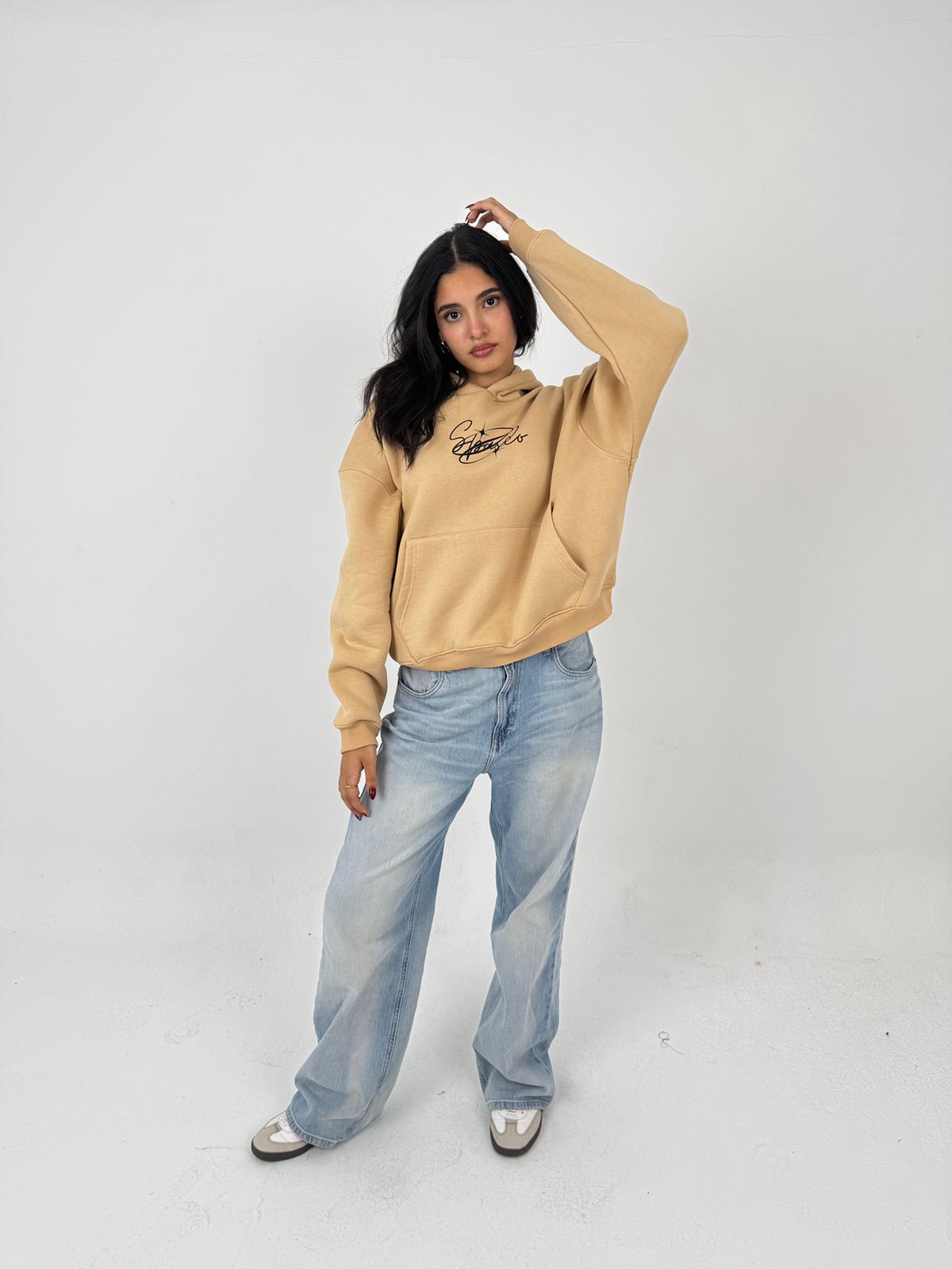 Spasco - Beige bosco Hoodie 4