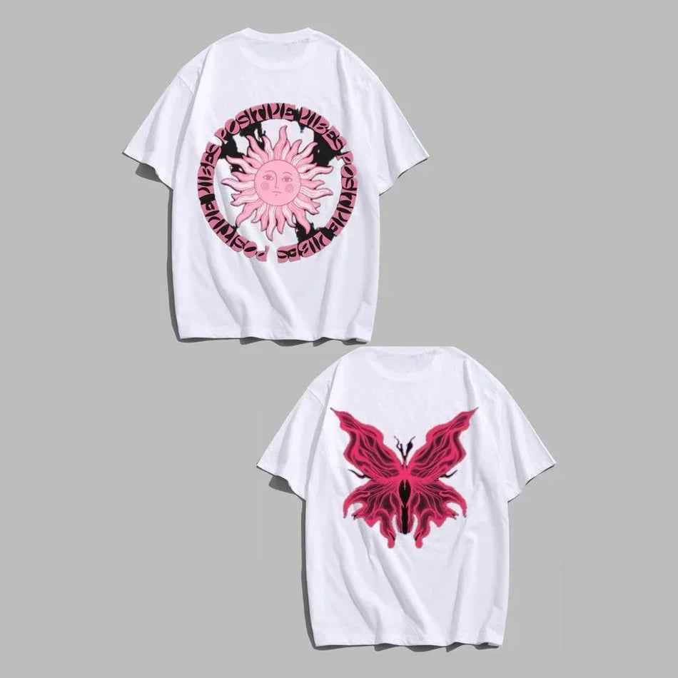 Pinky Butterfly Print - Mexici