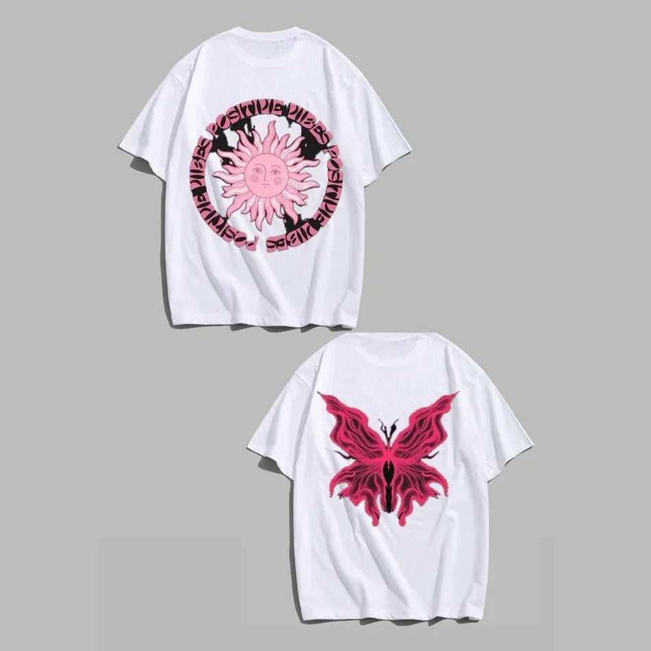 Mexici - Pinky Butterfly Print 2