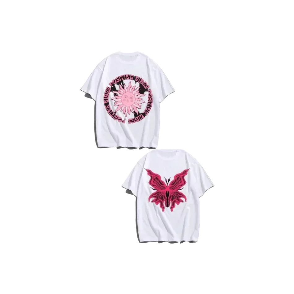 Pinky Butterfly Print - Mexici