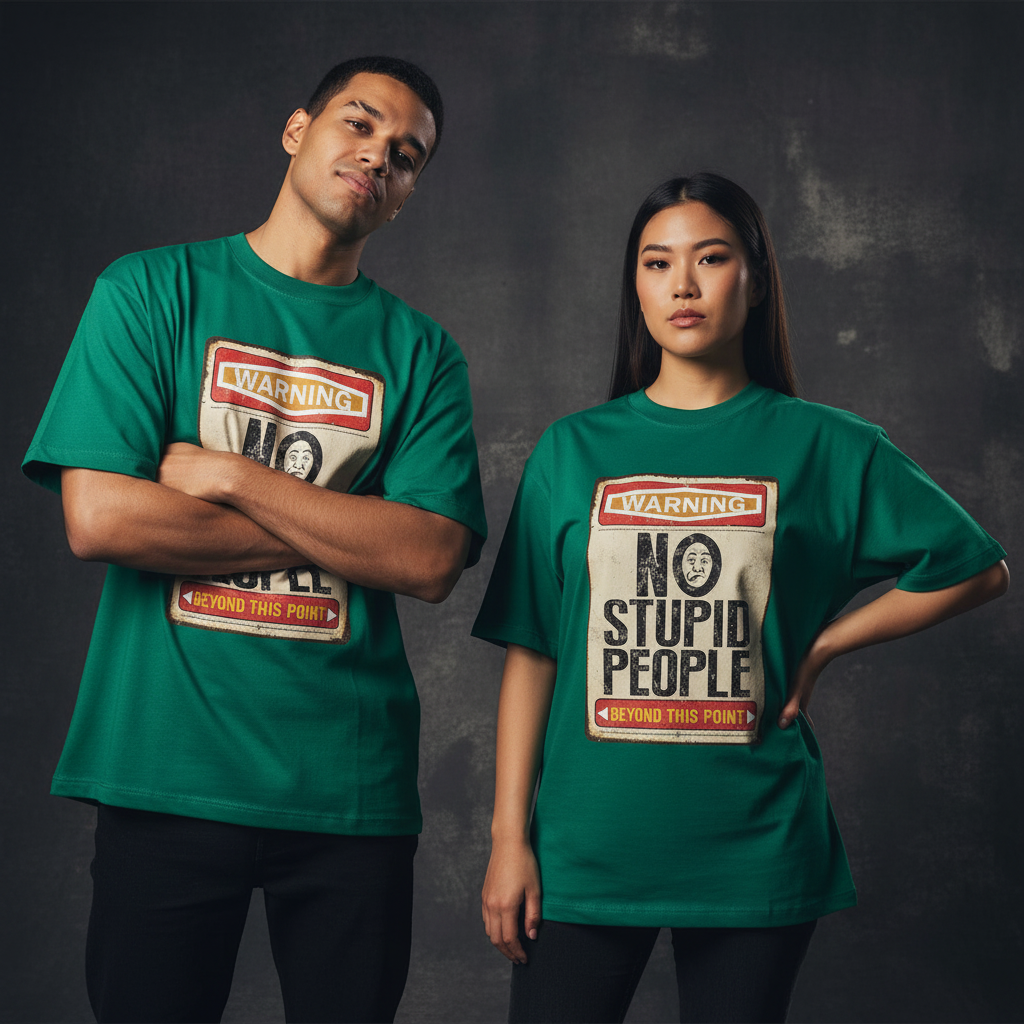 No Stupid People Print - Mexici