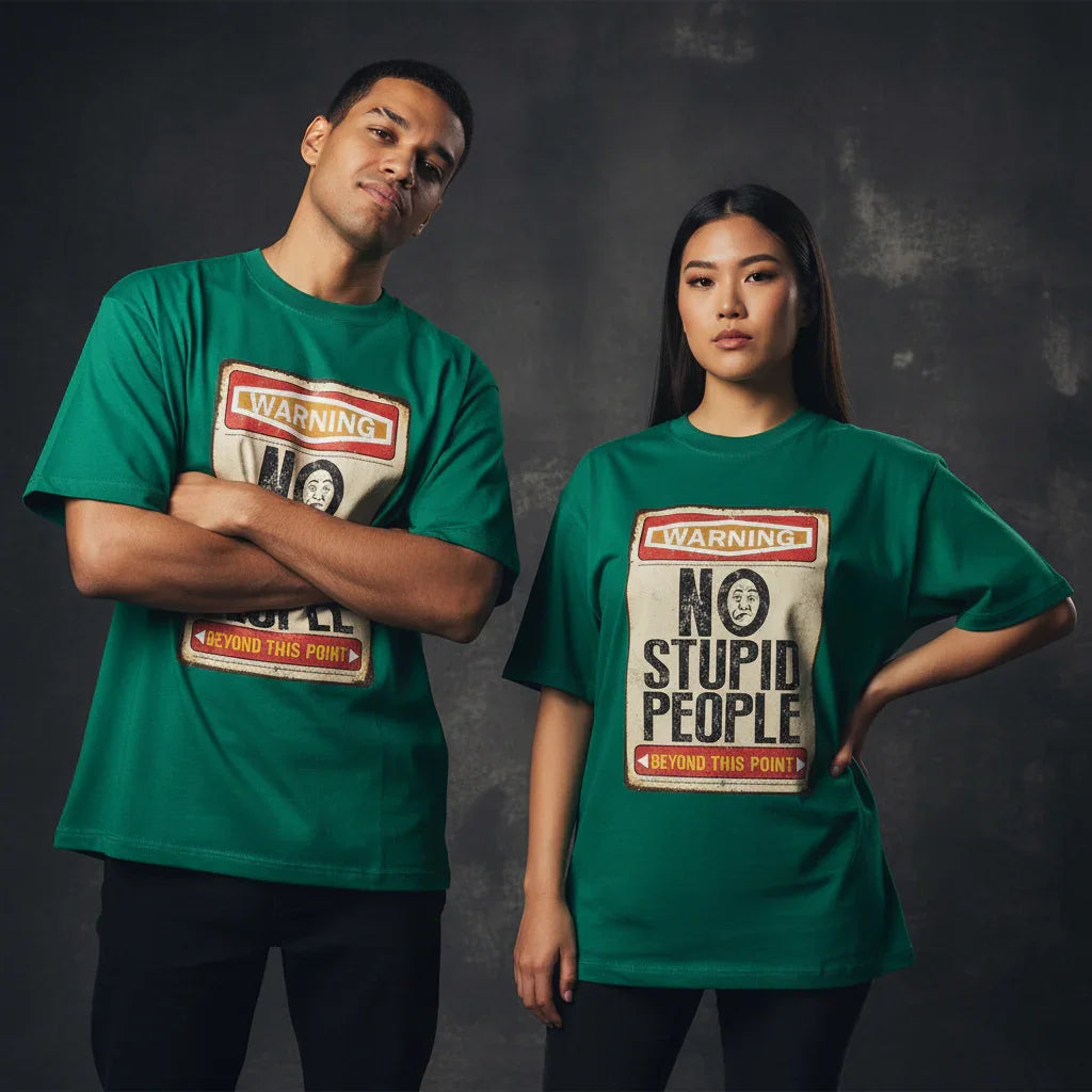 No Stupid People Print - Mexici