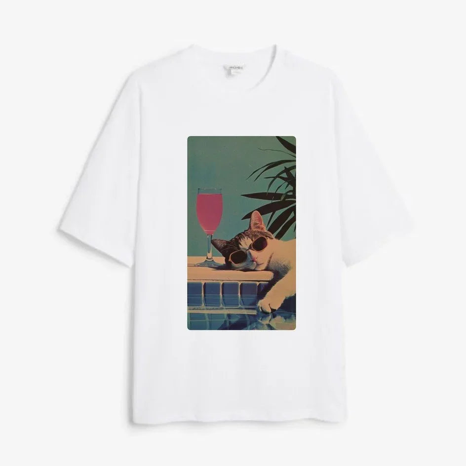 Mexici - Relaxing Cat Print 2