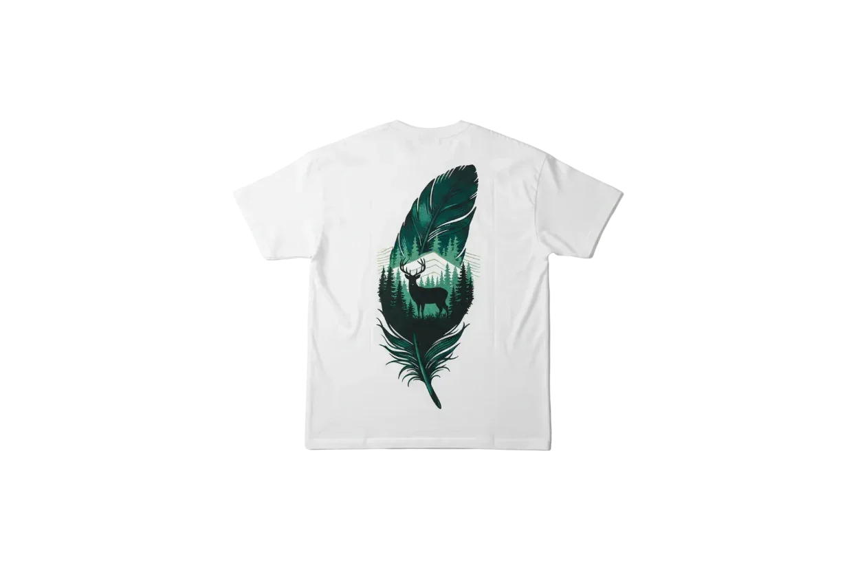 Deer Feather Art Print - Mexici