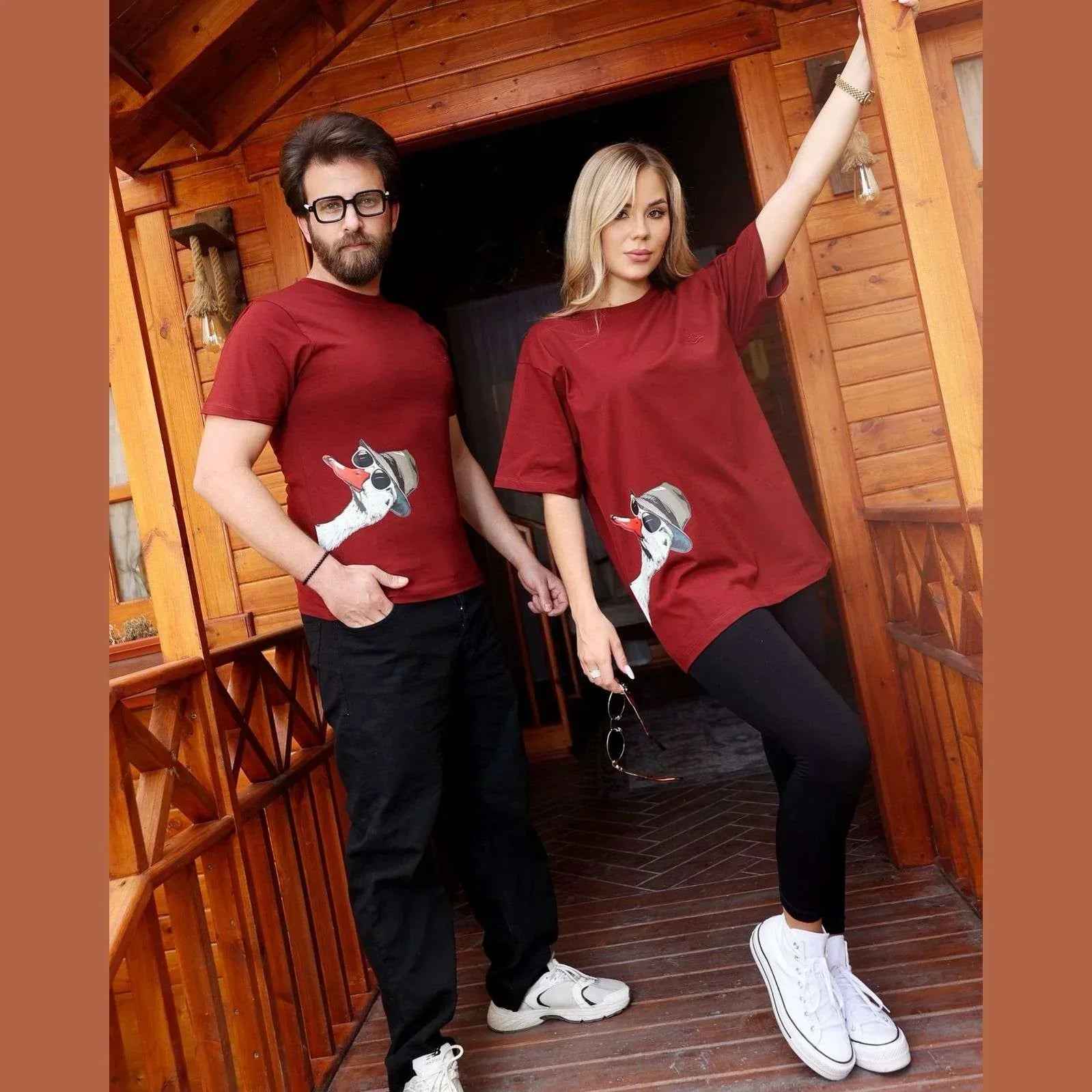 Maroon Duck T-shirt - Elite Era