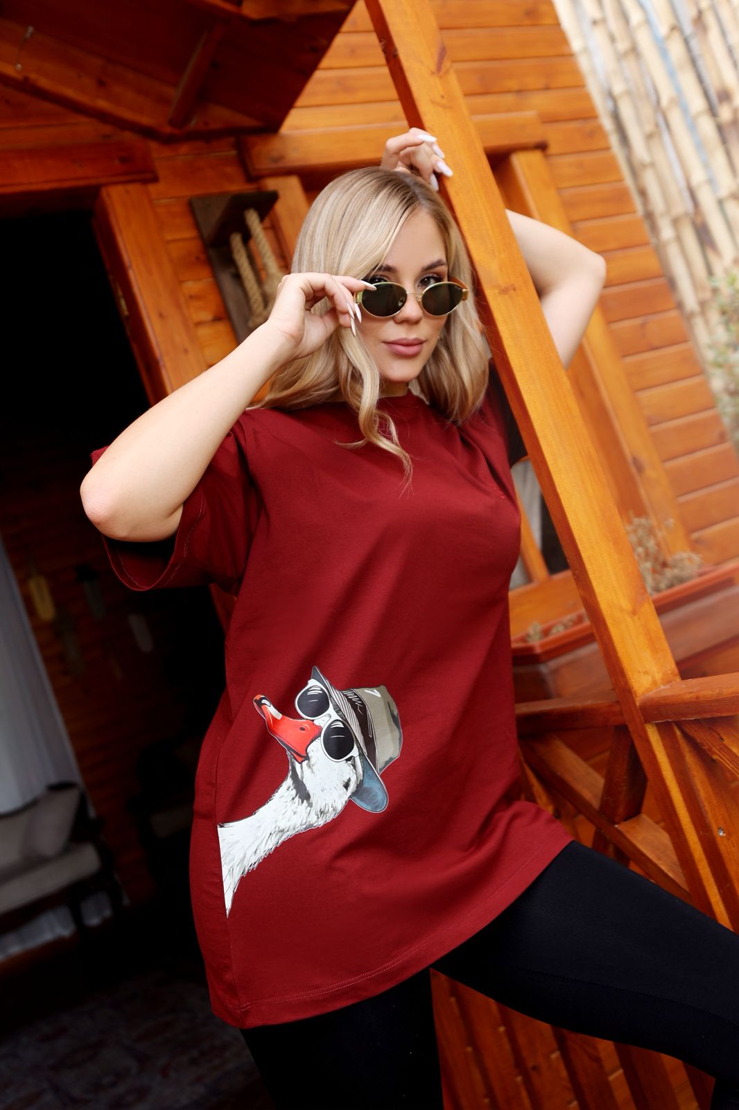 Elite Era - Maroon Duck T-shirt 3