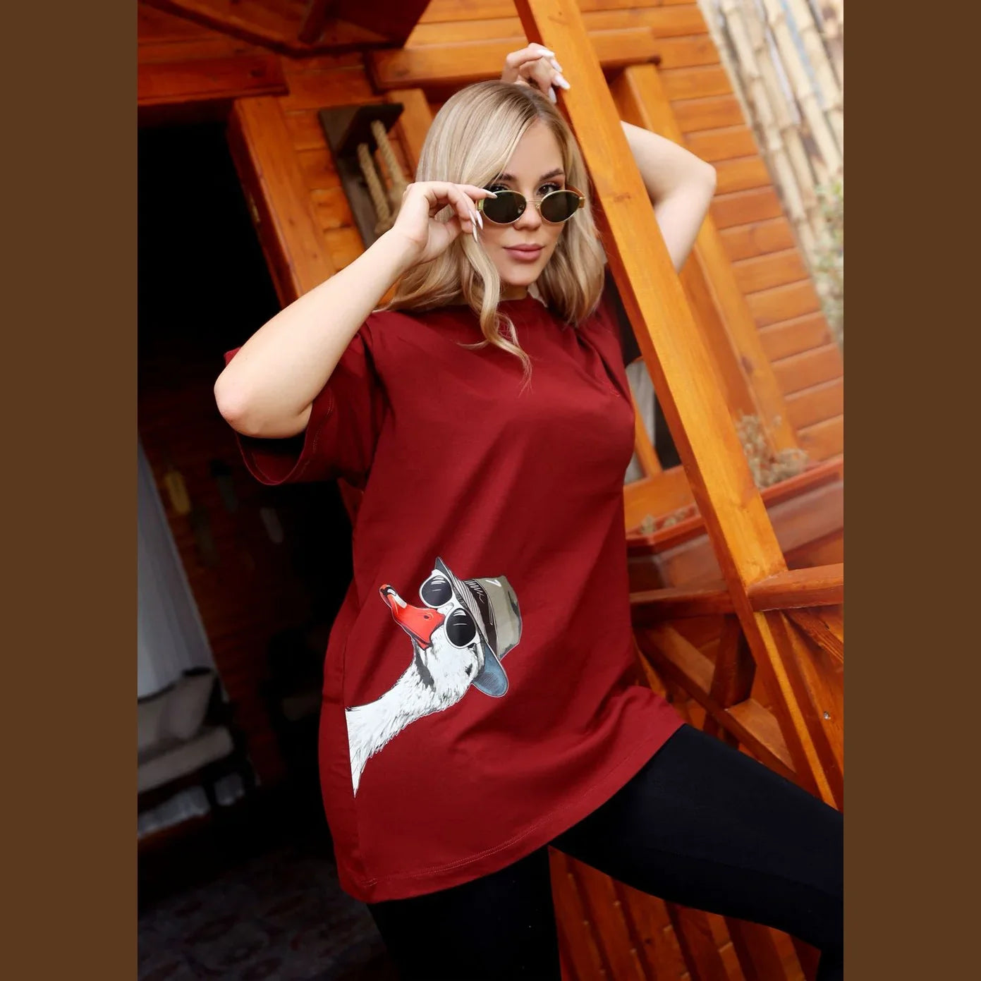 Elite Era - Maroon Duck T-shirt 3