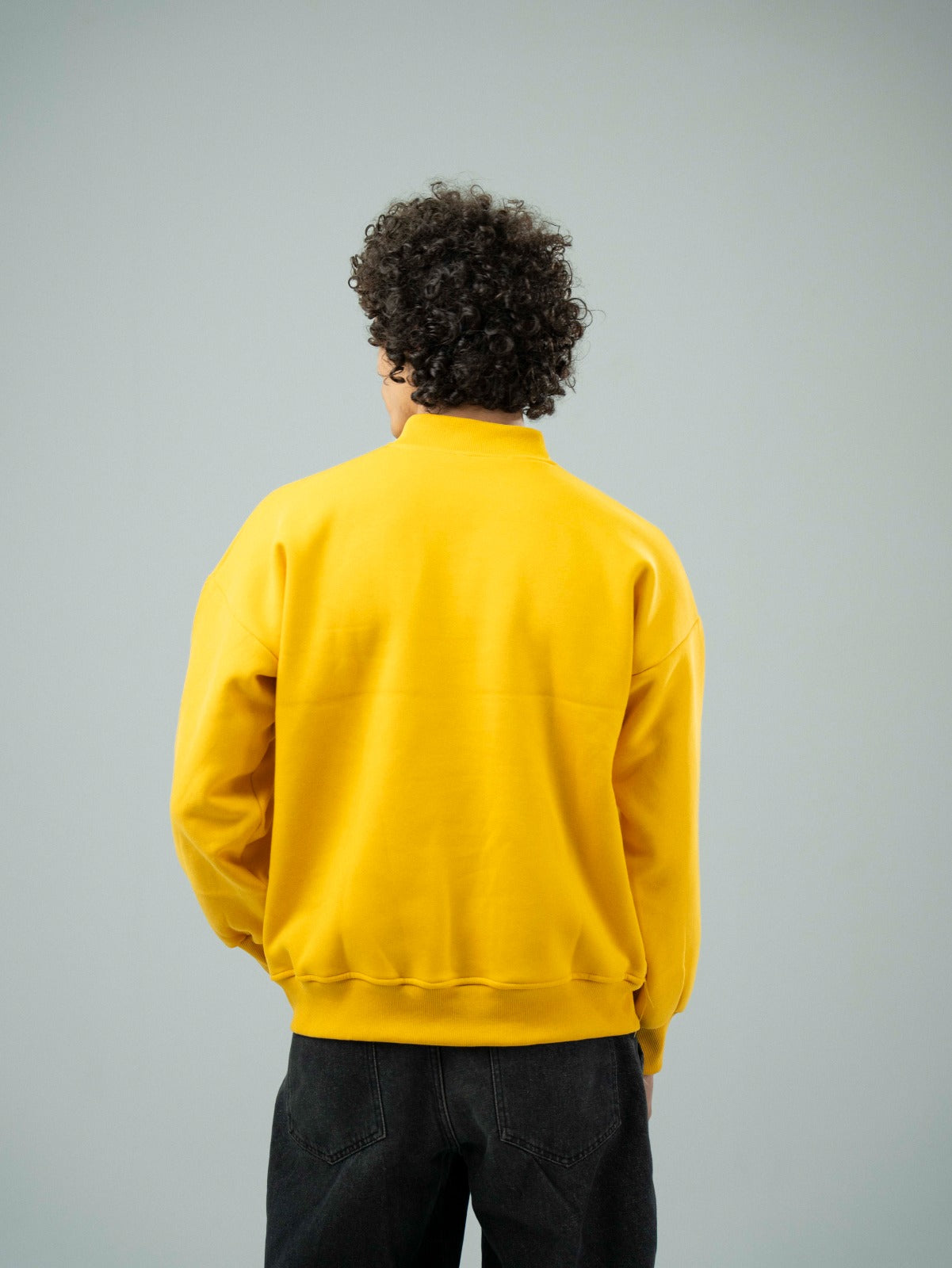 Fade Out Designs - Plain Yellow Sweatshirt 3