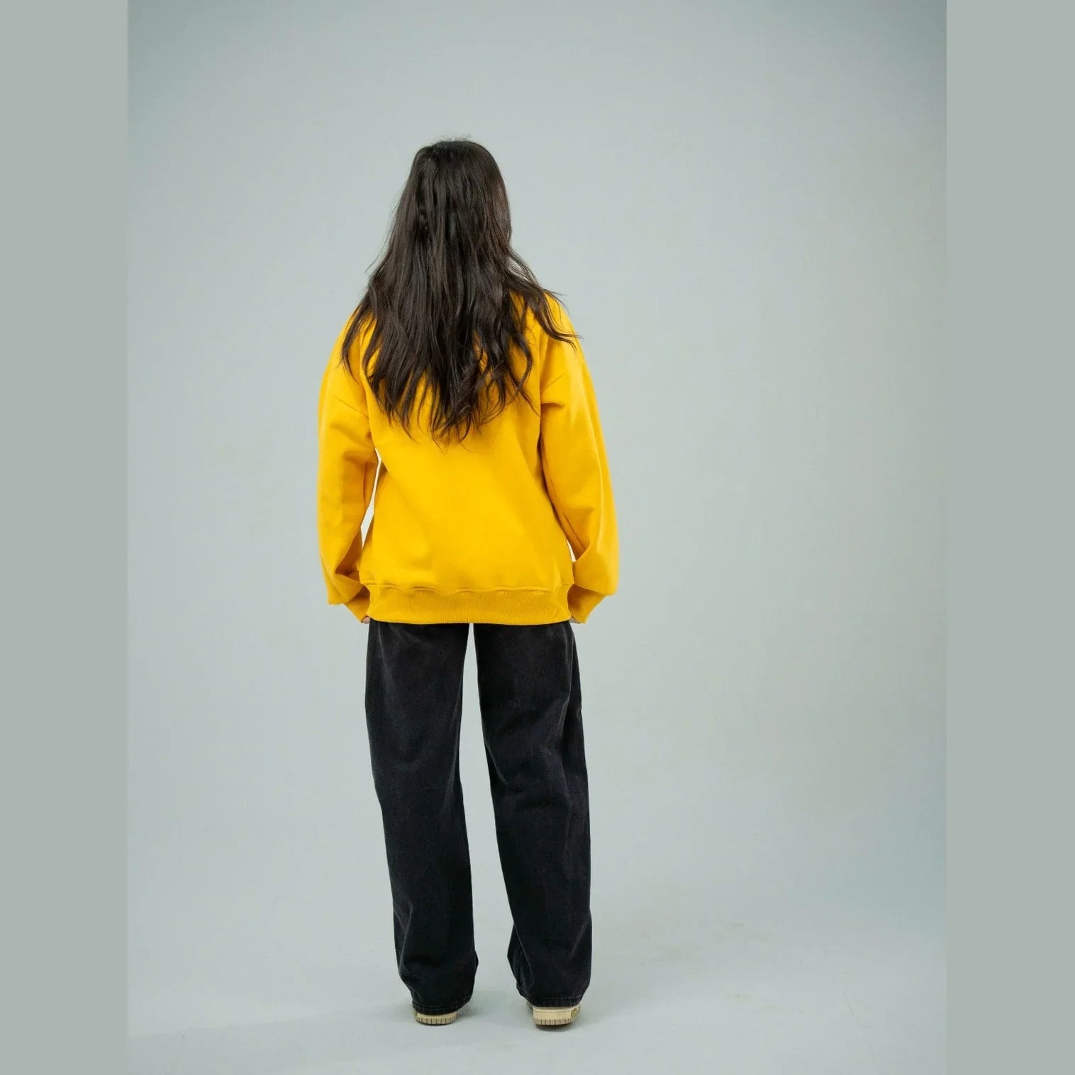 Fade Out Designs - Plain Yellow Sweatshirt 3