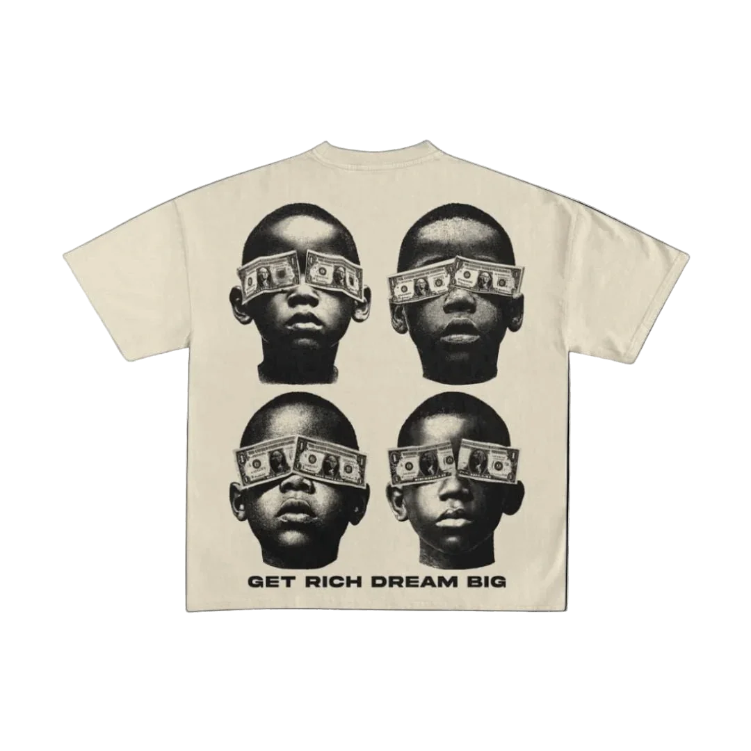 Brodli- Get Rich Dream Big Tee 1