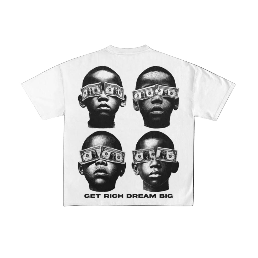 Brodli- Get Rich Dream Big Tee 3