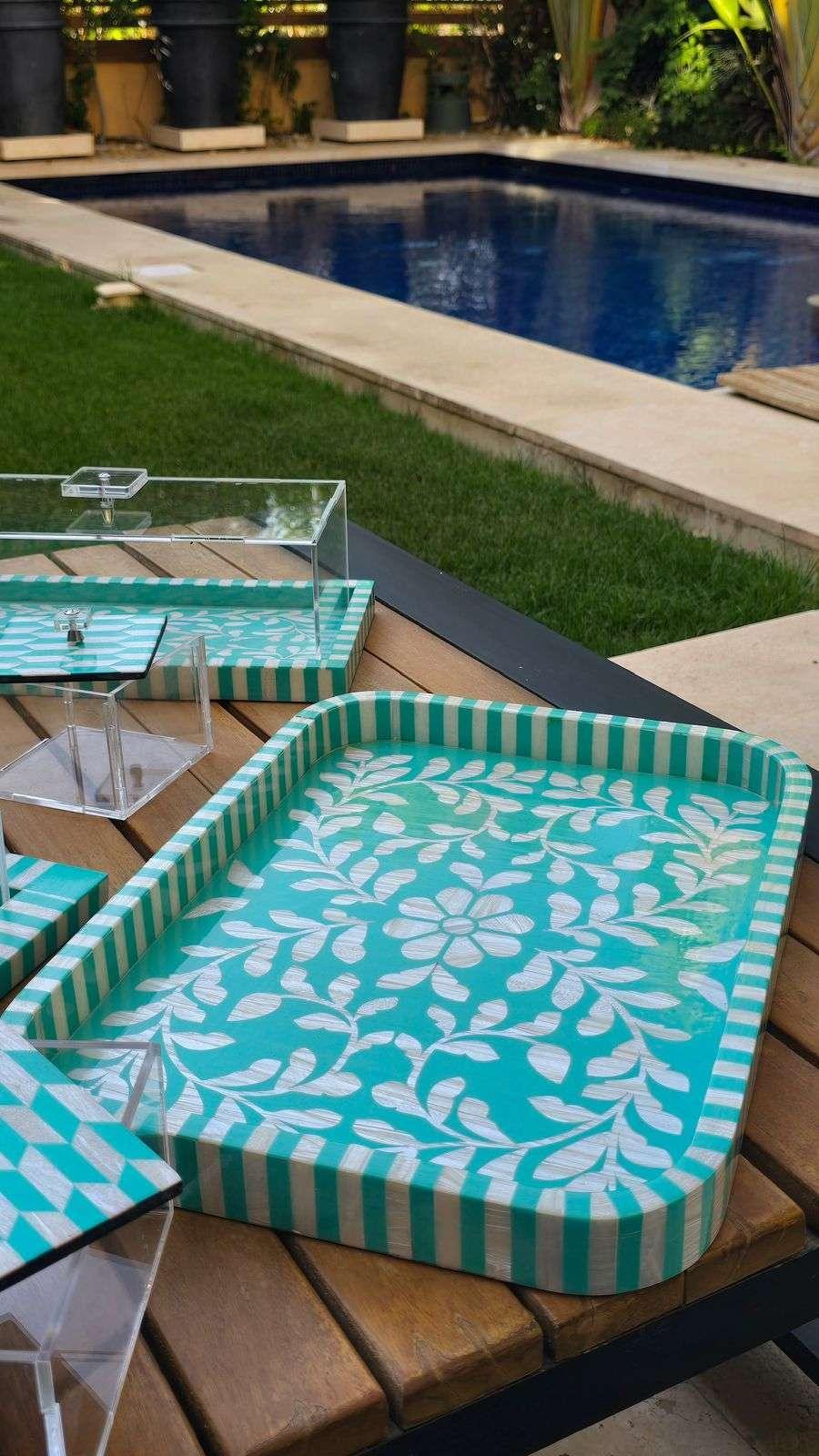 Sadaf Tray - Lavender - Babazzaro