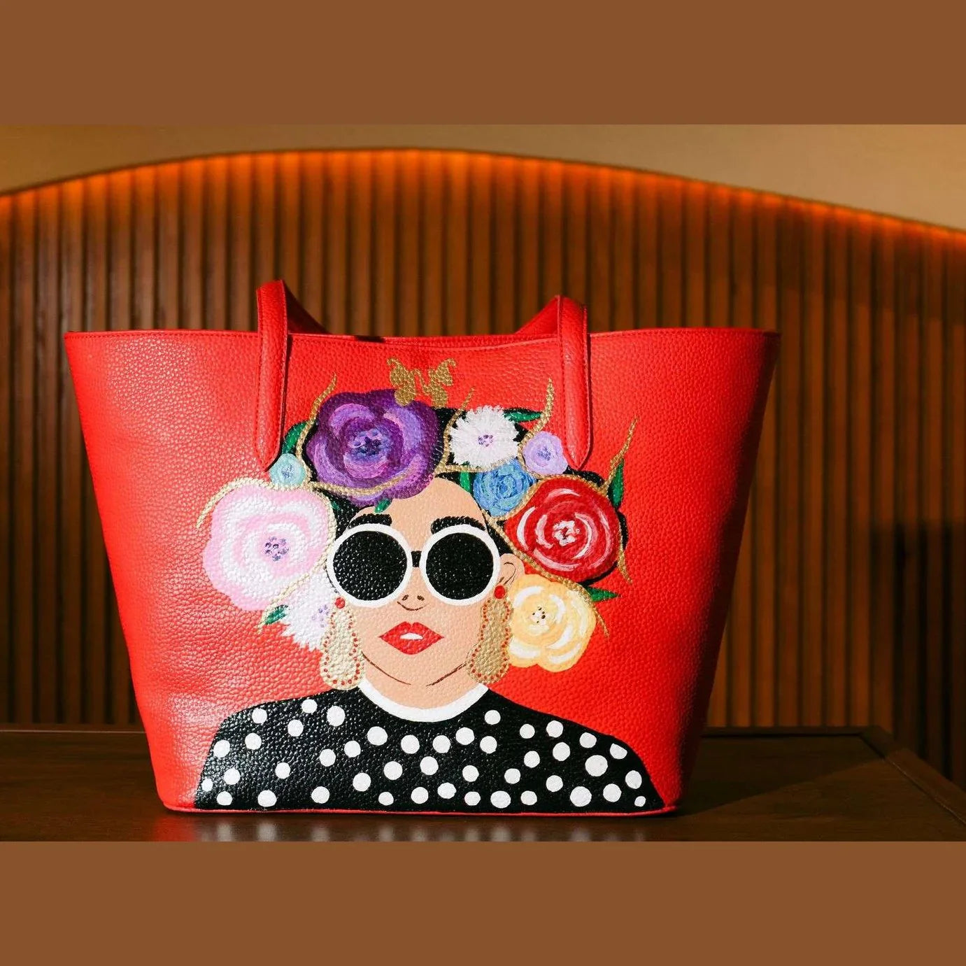 Nart - Golen Floral Red 2