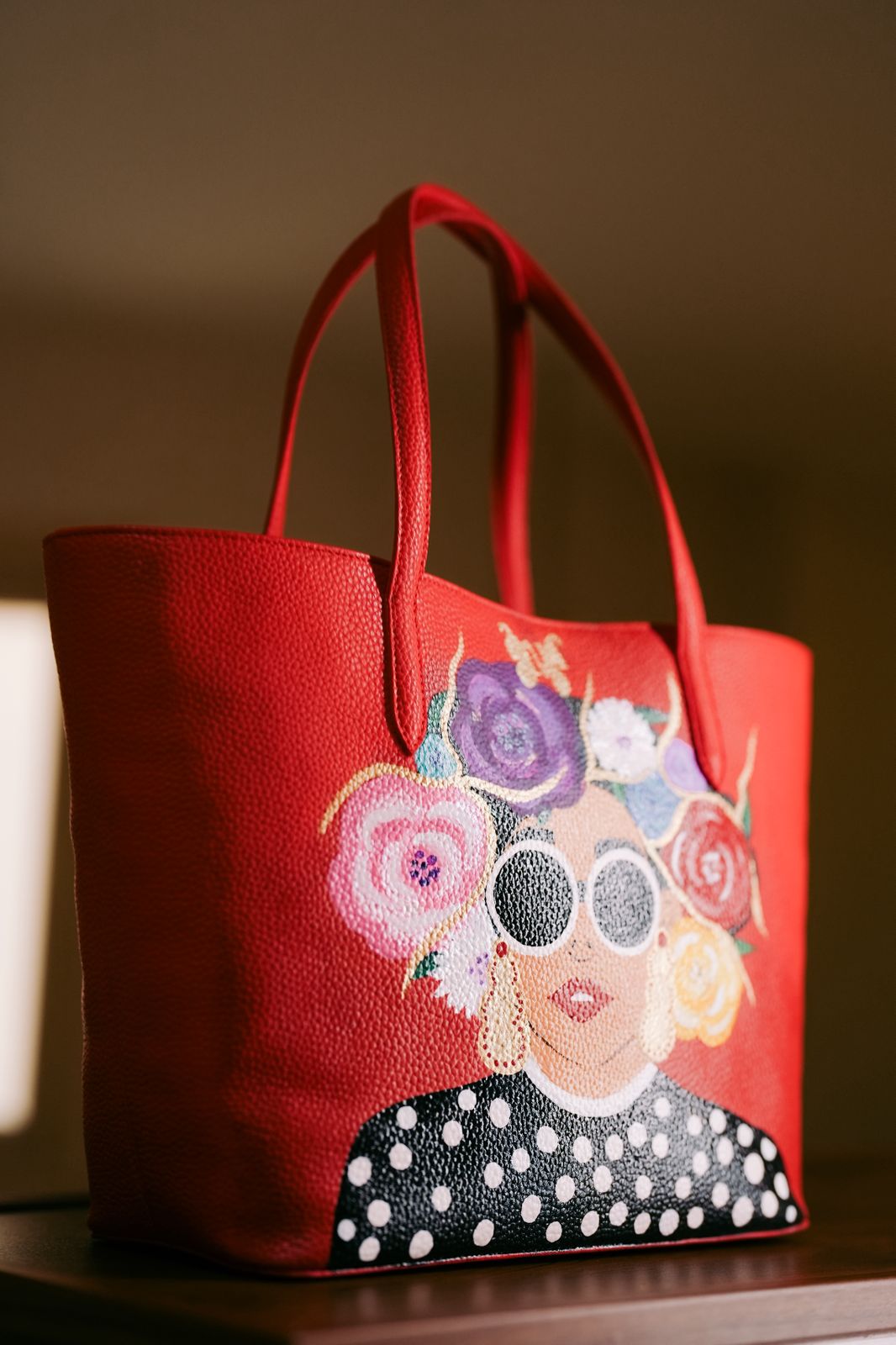 Nart - Golen Floral Red 3