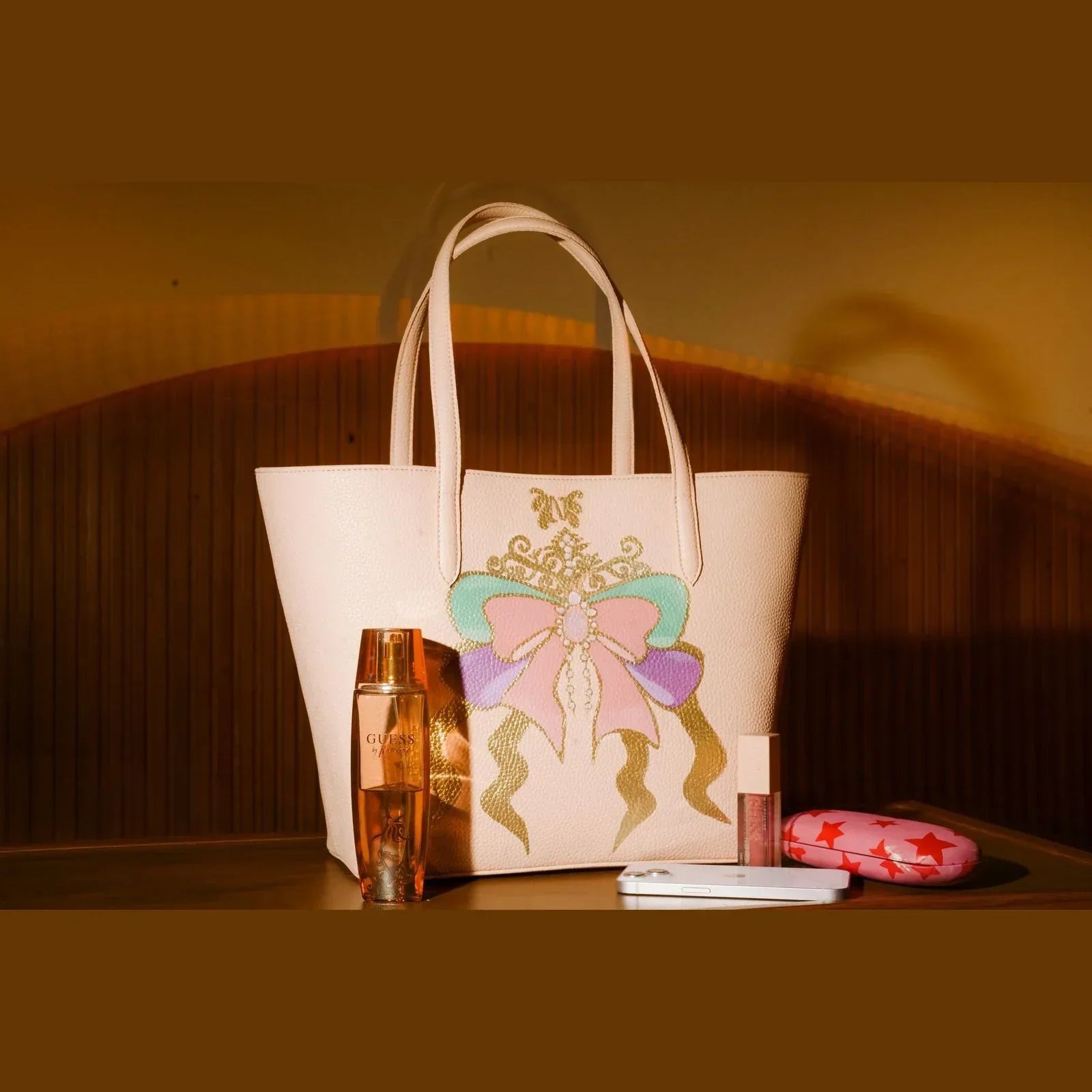 Golden Pink Bow - Nart 1