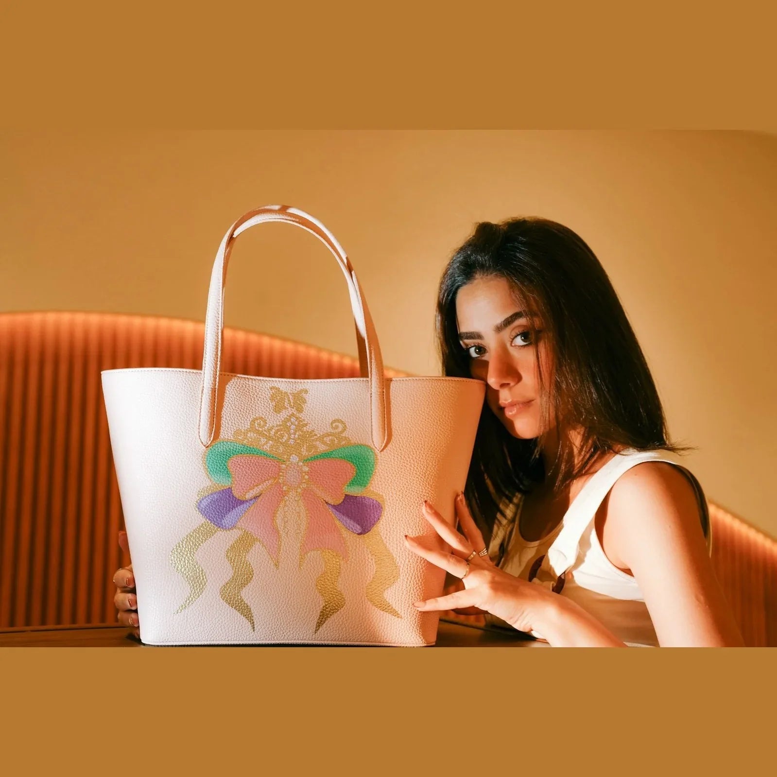 Nart - Golden Pink Bow 4