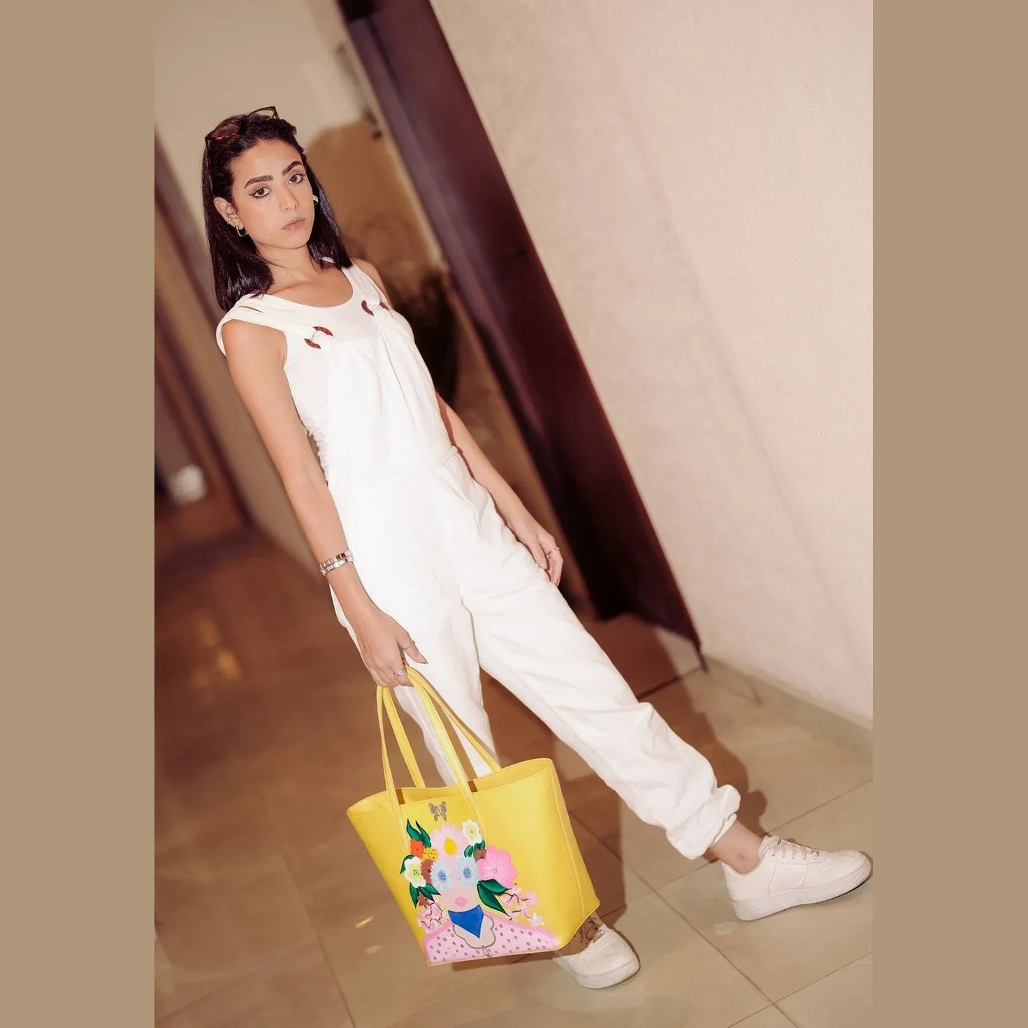 Nart - Floral yellow 1