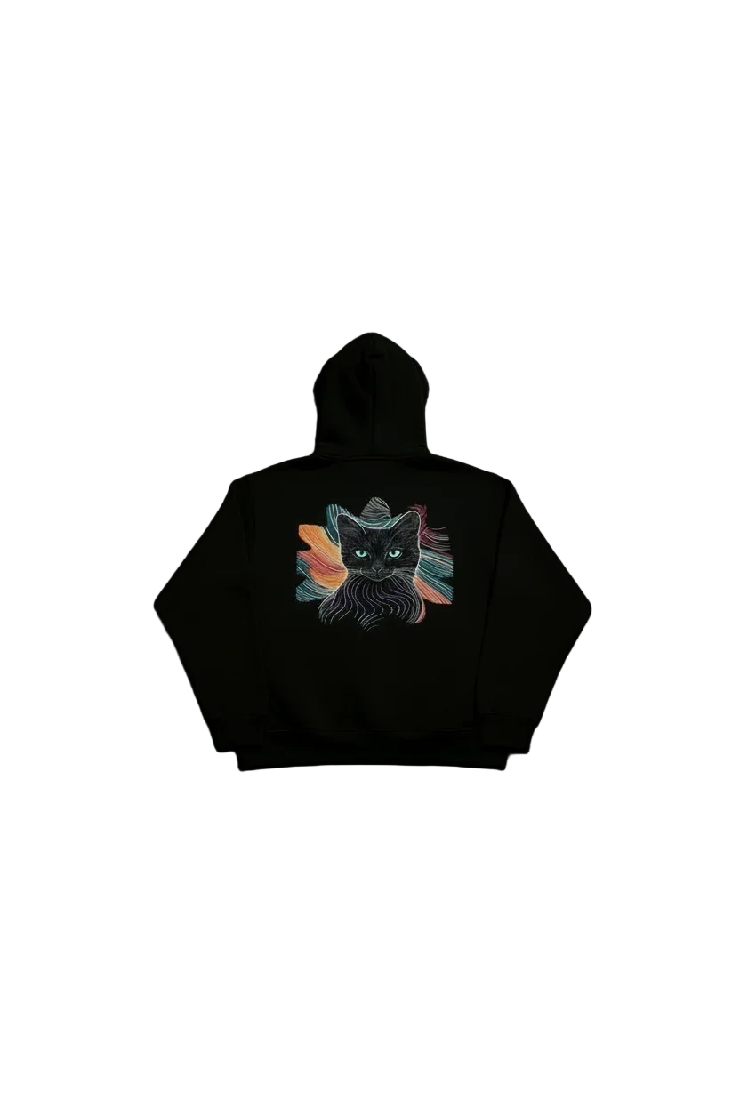 Mexici - Black cat with yellow eyes 1