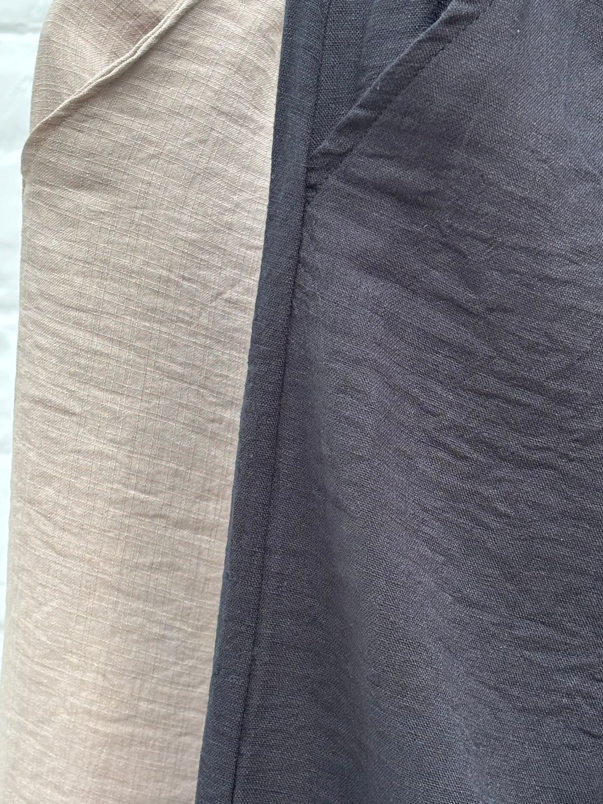 Raha Linen Pants - بنطلون كتان راحة - Queenza