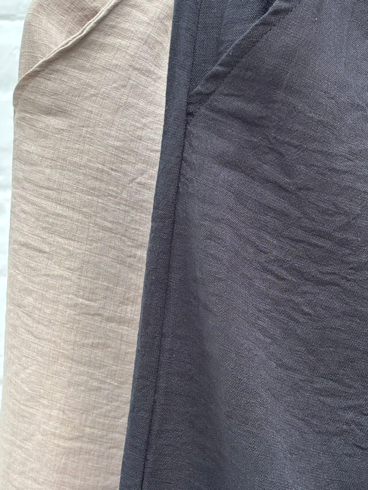 Raha Linen Pants - بنطلون كتان راحة - Queenza 5