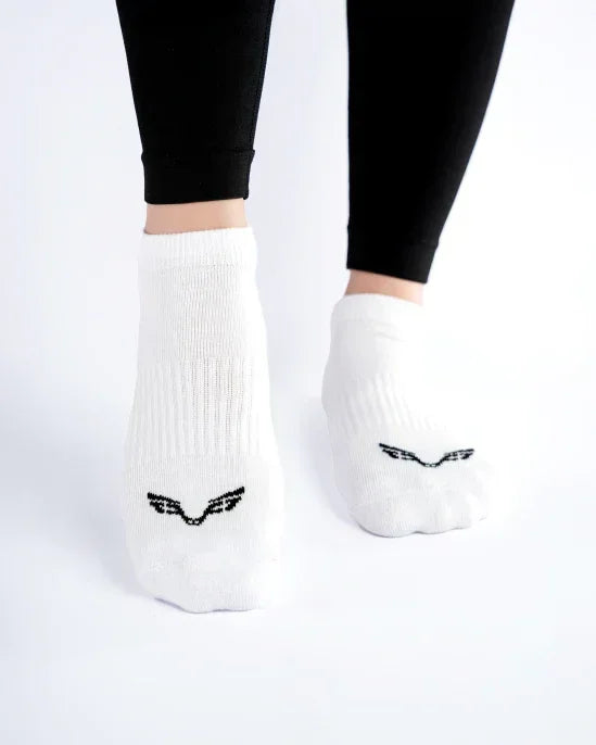 White Ankle Socks - Bfeerce - Babazzaro