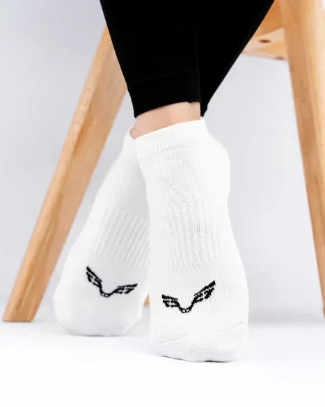 White Ankle Socks - Bfeerce - Babazzaro