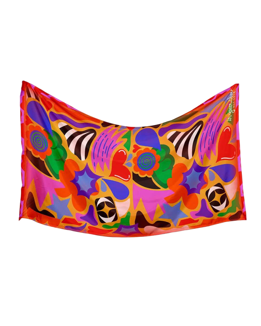 In your shoe - Abstracted Maxi Flowy Wrap