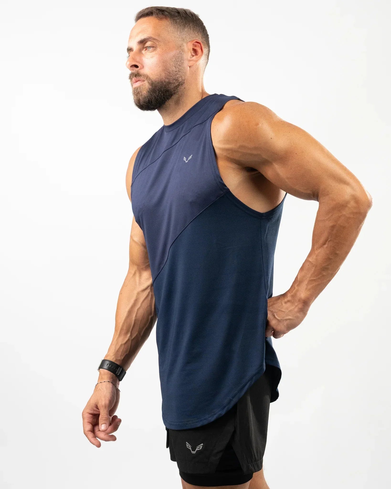 Apex Tank - Navy Blue - Bfeerce - Babazzaro