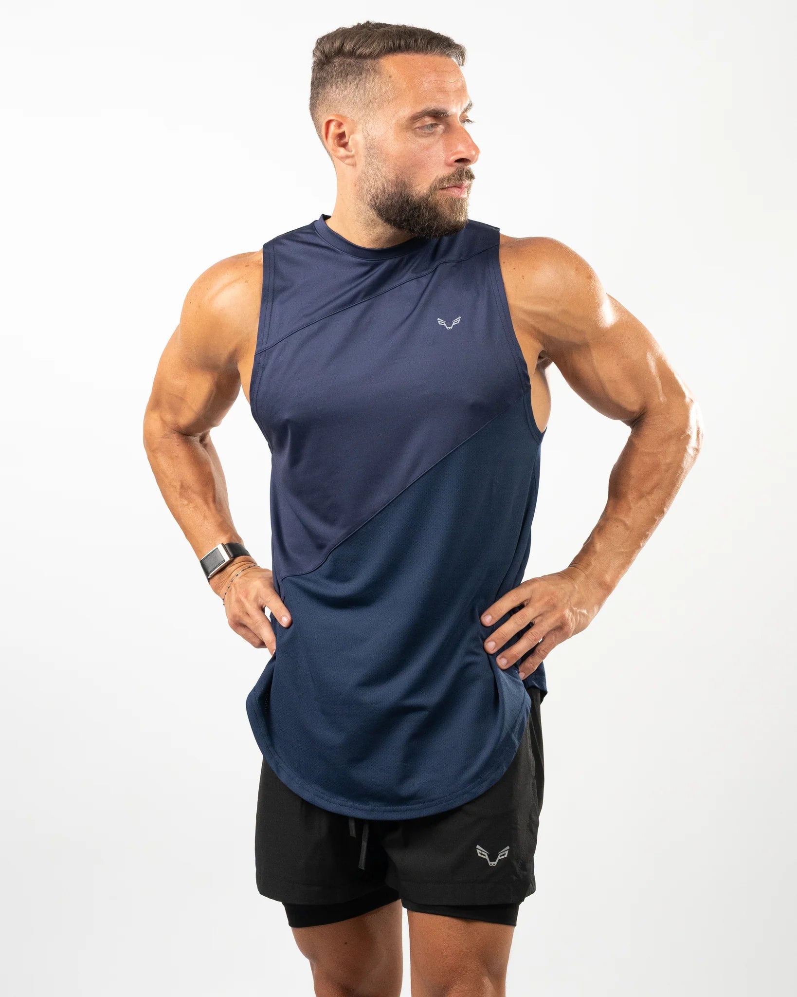Apex Tank - Navy Blue - Bfeerce - Babazzaro