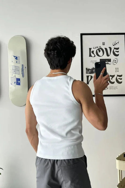 White Tank Top - Comfowear 2